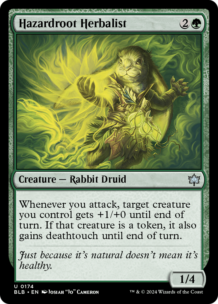 Hazardroot Herbalist [Bloomburrow] | Local Legends