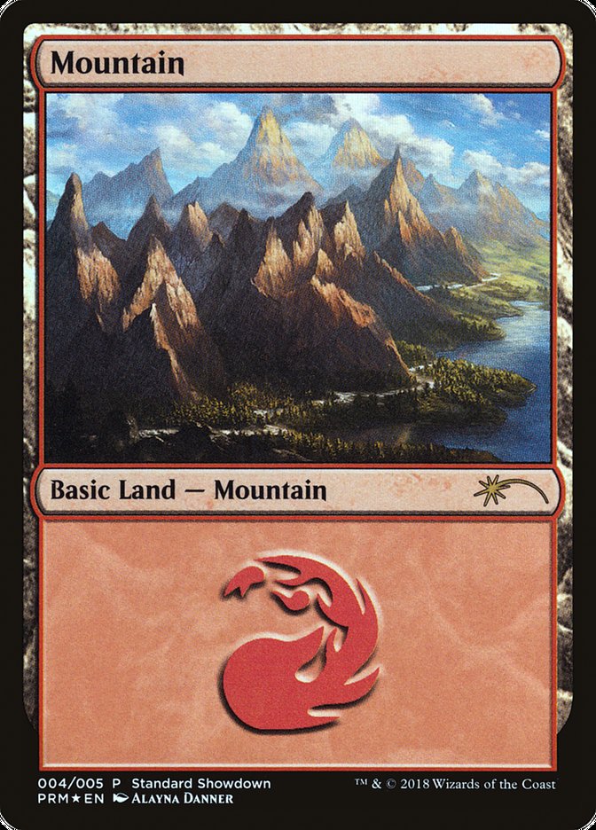 Mountain (Alayna Danner) [Standard Showdown Promos] | Golgari Games