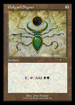 Golgari Signet (Retro) [Secret Lair Drop Series] | Local Legends