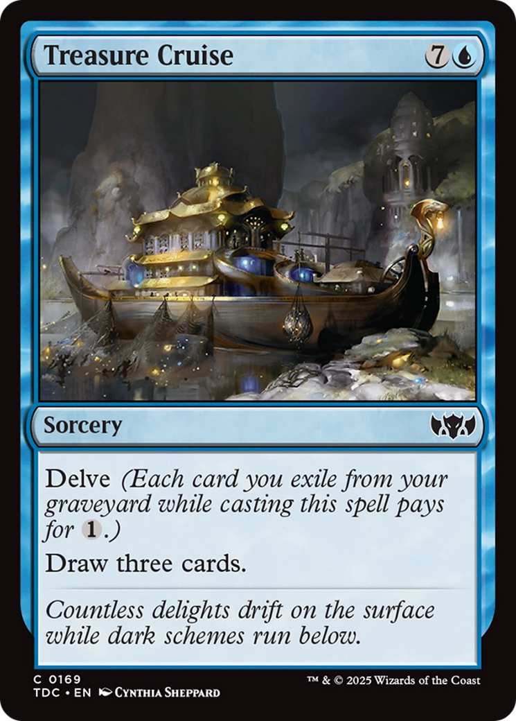 Treasure Cruise [Tarkir: Dragonstorm Commander] | Local Legends