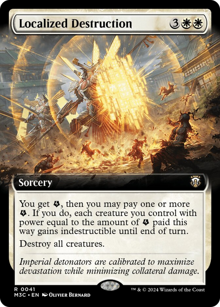 Localized Destruction (Extended Art) [Modern Horizons 3 Commander] | Local Legends