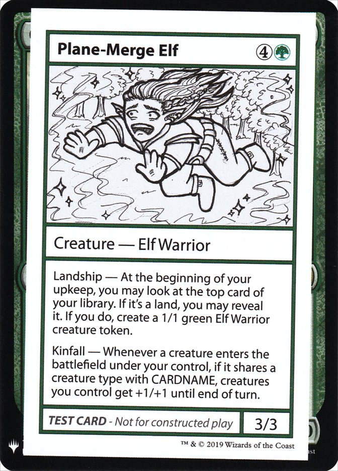 Plane-Merge Elf [Mystery Booster Playtest Cards] | Local Legends