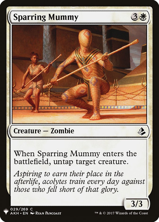 Sparring Mummy [Mystery Booster] | Local Legends