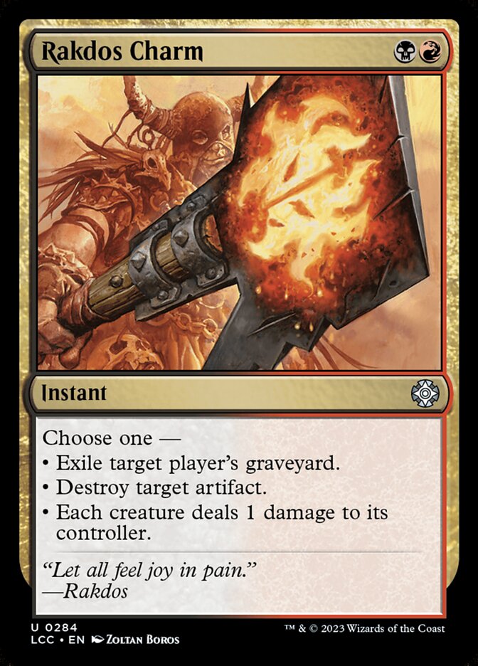 Rakdos Charm [The Lost Caverns of Ixalan Commander] | Local Legends