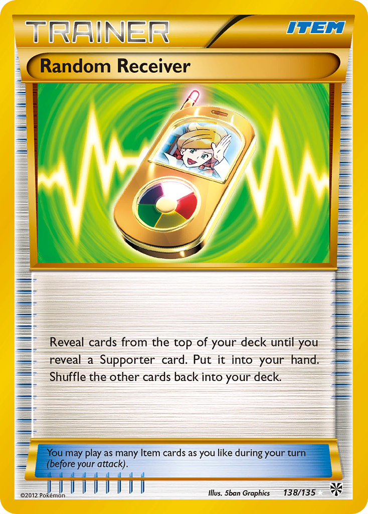 Random Receiver (138/135) [Black & White: Plasma Storm] | Local Legends
