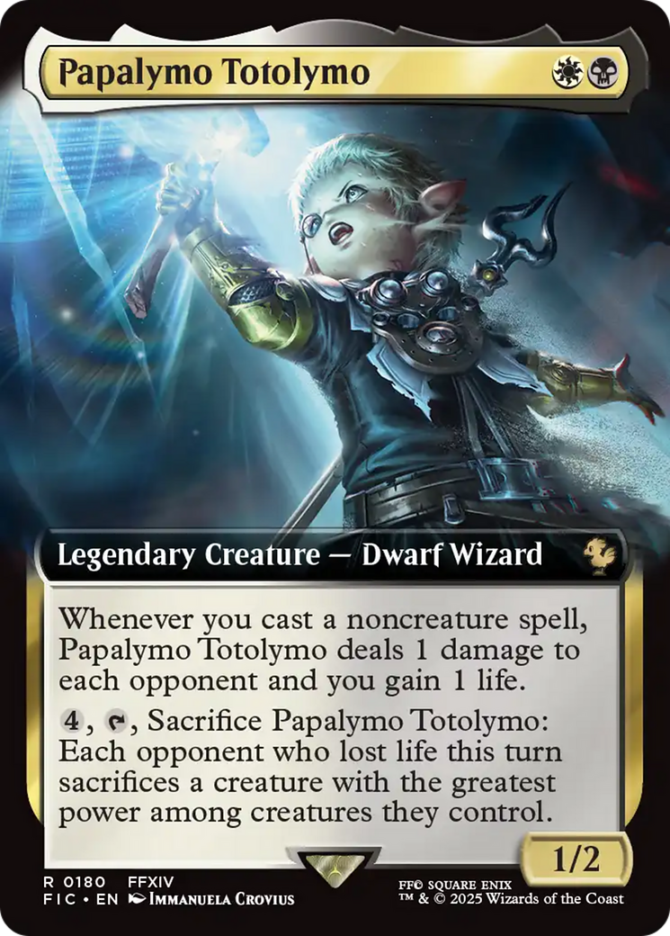 Papalymo Totolymo (Extended Art) [FINAL FANTASY Commander] | Local Legends