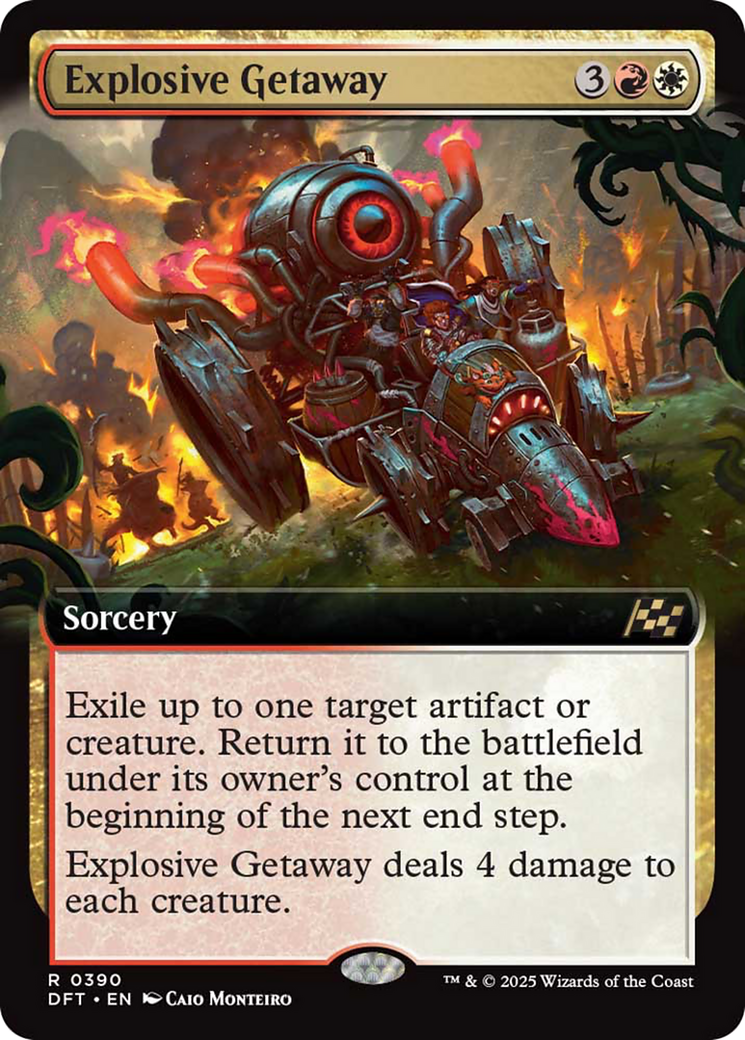 Explosive Getaway (Extended Art) [Aetherdrift] | Local Legends