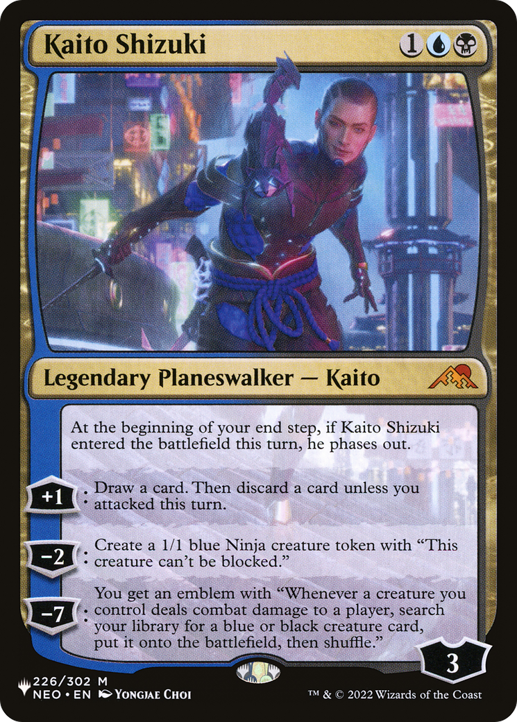 Kaito Shizuki [The List] | Golgari Games