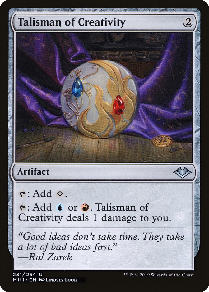 Talisman of Creativity [Modern Horizons] | Local Legends
