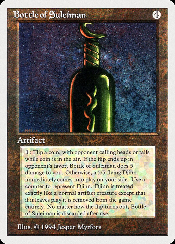 Bottle of Suleiman [Summer Magic / Edgar] | Local Legends