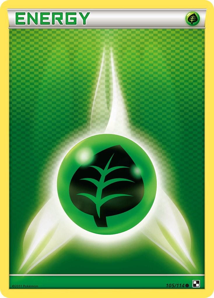 Grass Energy (105/114) [Black & White: Base Set] | Local Legends