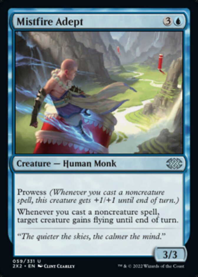 Mistfire Adept [Double Masters 2022] | Local Legends