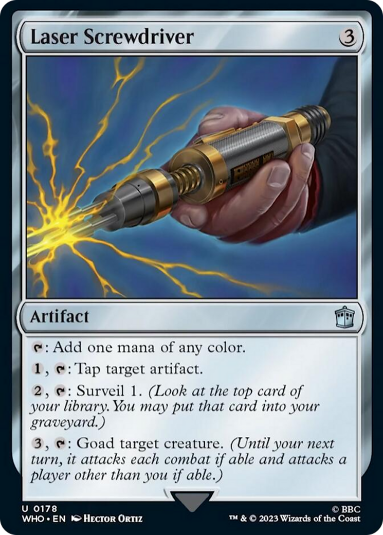 Laser Screwdriver [Doctor Who] | Local Legends