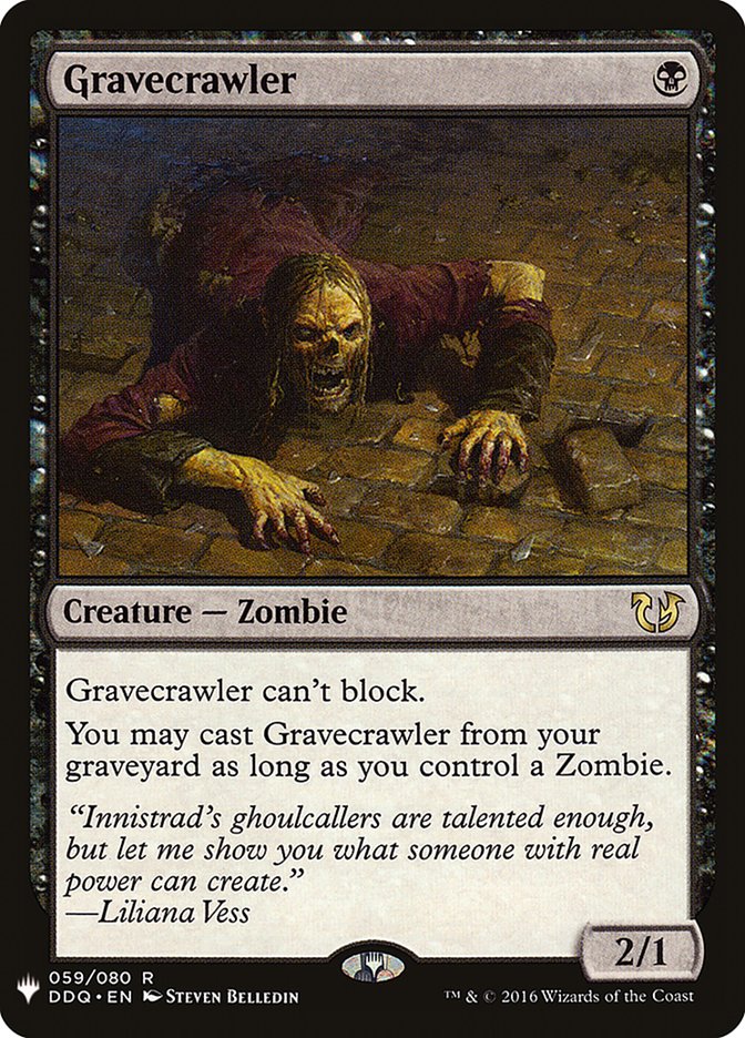Gravecrawler [Mystery Booster] | Local Legends