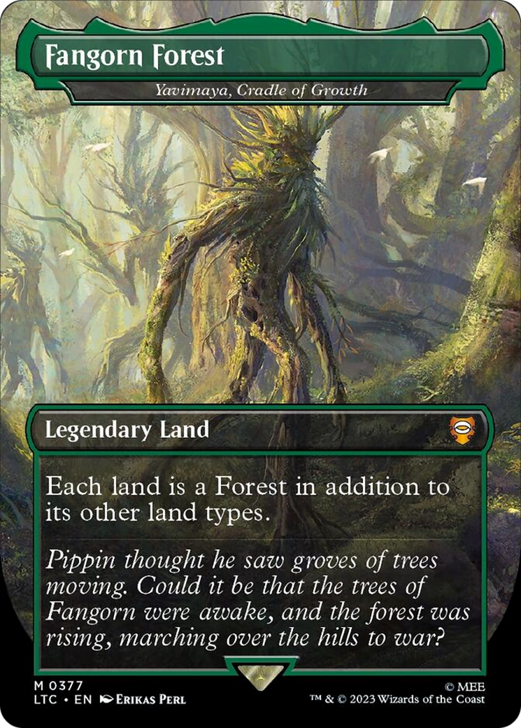 Yavimaya, Cradle of Growth - Fangorn Forest [The Lord of the Rings: Tales of Middle-Earth Commander] | Golgari Games