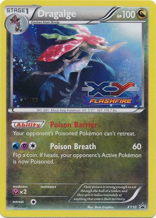 Dragalge (XY10) (Staff) [XY: Black Star Promos] | Golgari Games