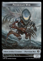 Eldrazi // Phyrexian Myr Double-Sided Token [Commander Masters Tokens] | Local Legends