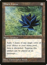 Black Lotus (Oversized) [Oversize Cards] | Local Legends