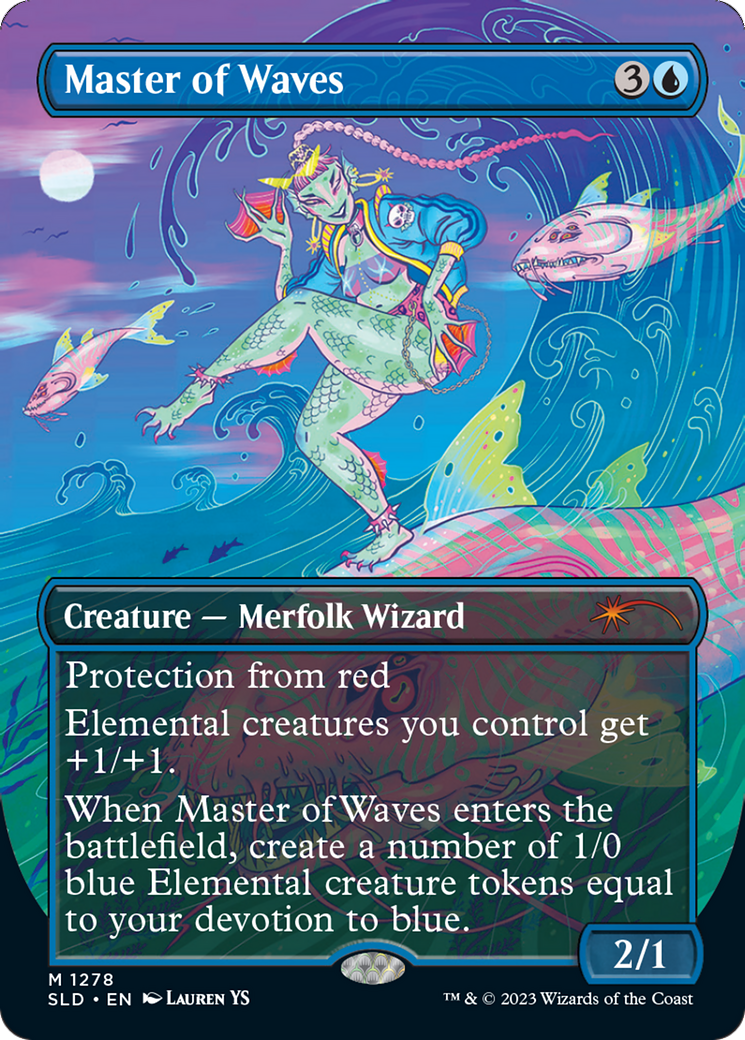 Master of Waves (Borderless) [Secret Lair Drop Series] | Local Legends