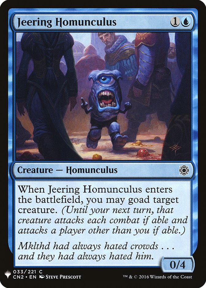 Jeering Homunculus [Mystery Booster] | Local Legends
