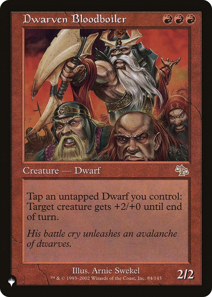 Dwarven Bloodboiler [The List] | Local Legends