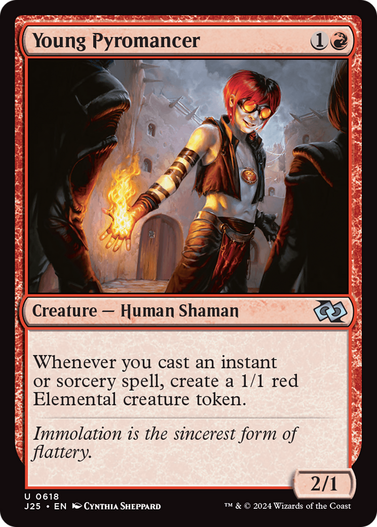 Young Pyromancer [Foundations Jumpstart] | Local Legends