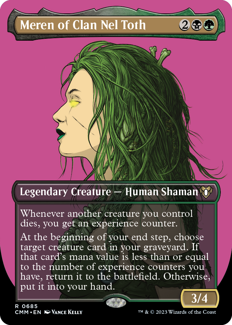 Meren of Clan Nel Toth (Borderless Profile) [Commander Masters] | Local Legends