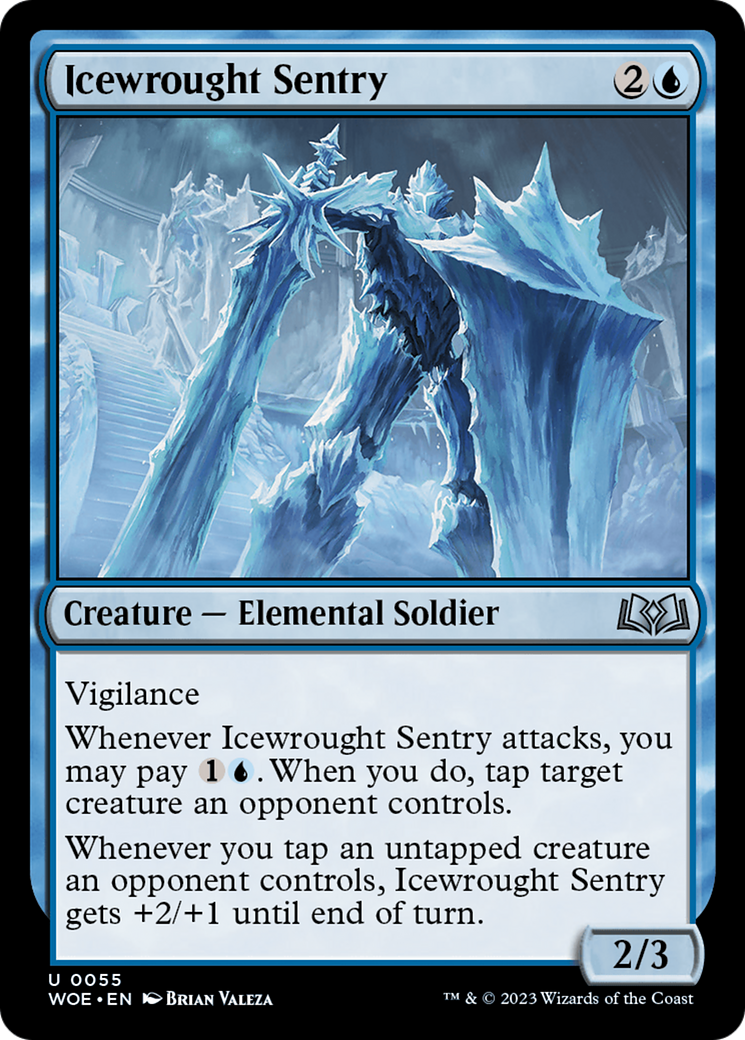 Icewrought Sentry [Wilds of Eldraine] | Local Legends