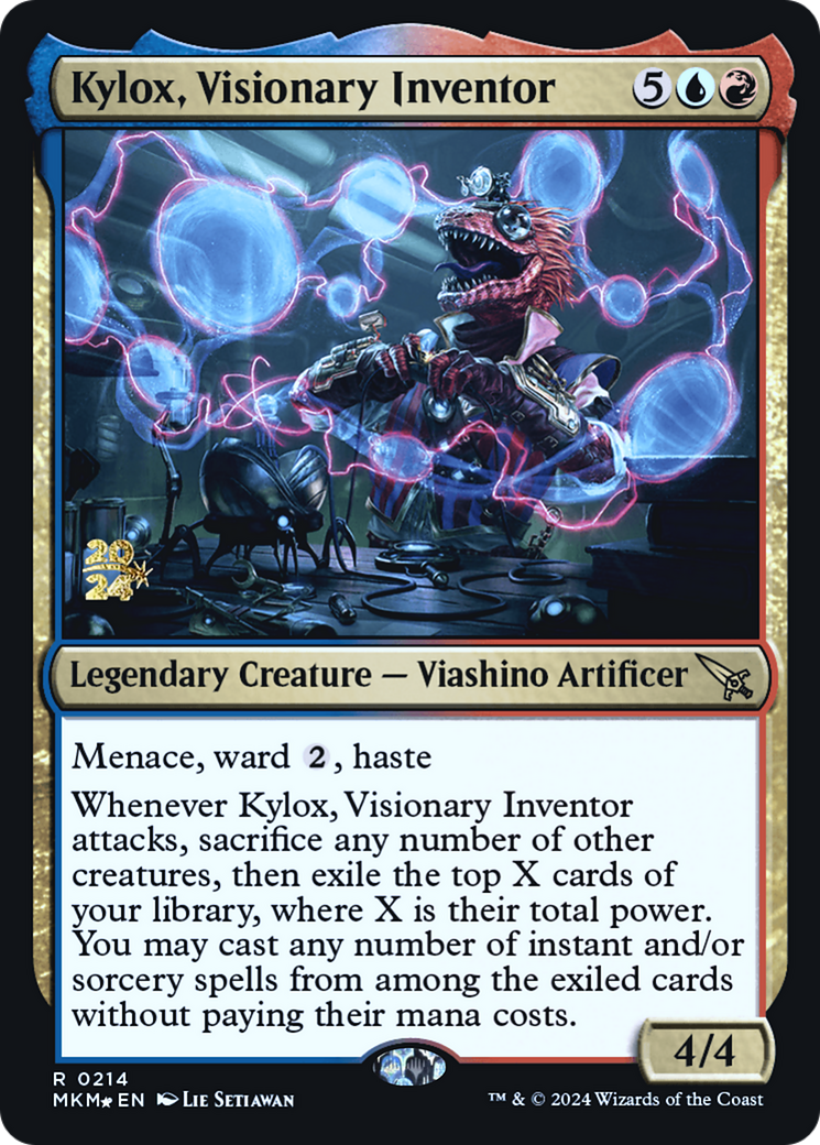 Kylox, Visionary Inventor [Murders at Karlov Manor Prerelease Promos] | Golgari Games