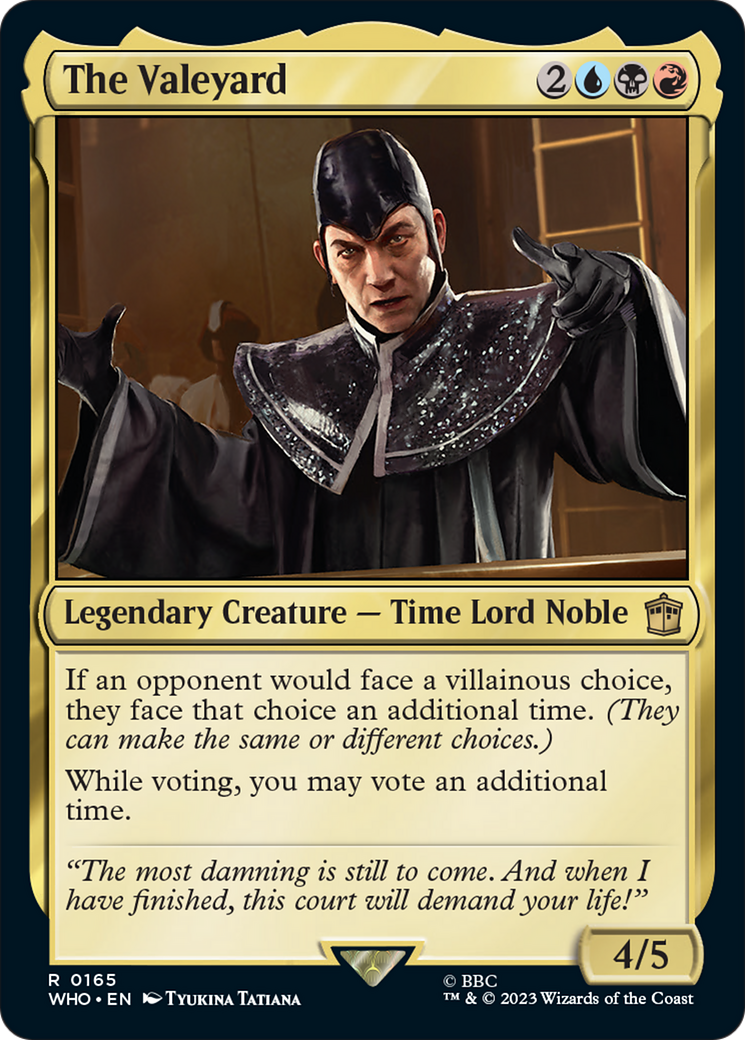The Valeyard [Doctor Who] | Local Legends