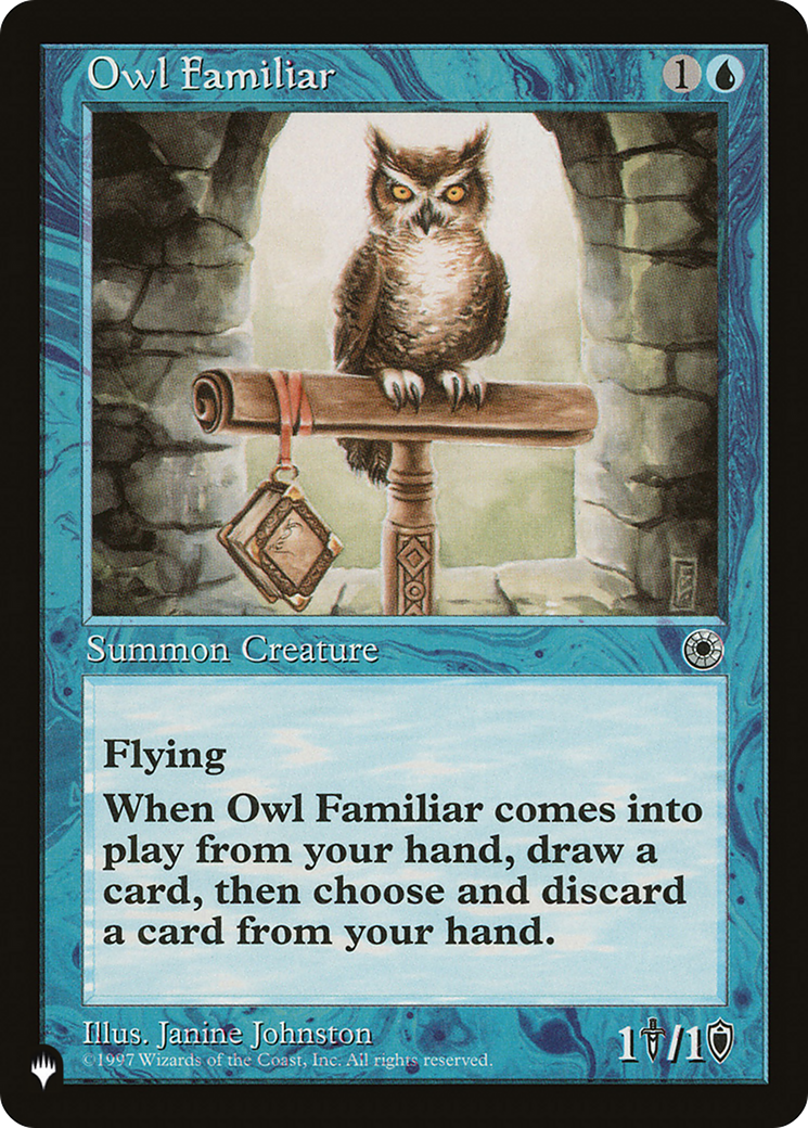 Owl Familiar [The List] | Local Legends