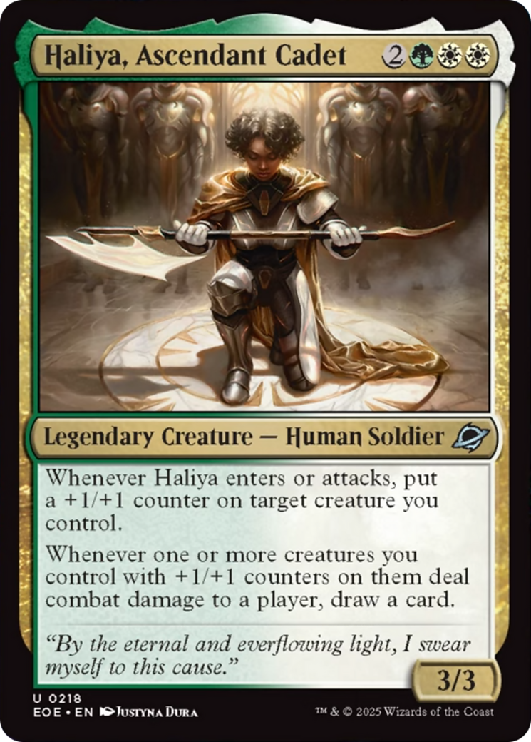 Haliya, Ascendant Cadet [Edge of Eternities] | Local Legends