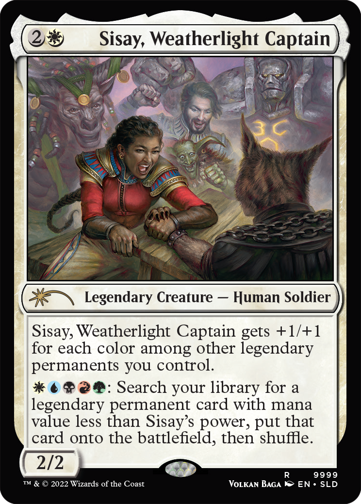 Sisay, Weatherlight Captain [Secret Lair Drop Series] | Local Legends