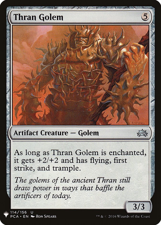 Thran Golem [Mystery Booster] | Local Legends