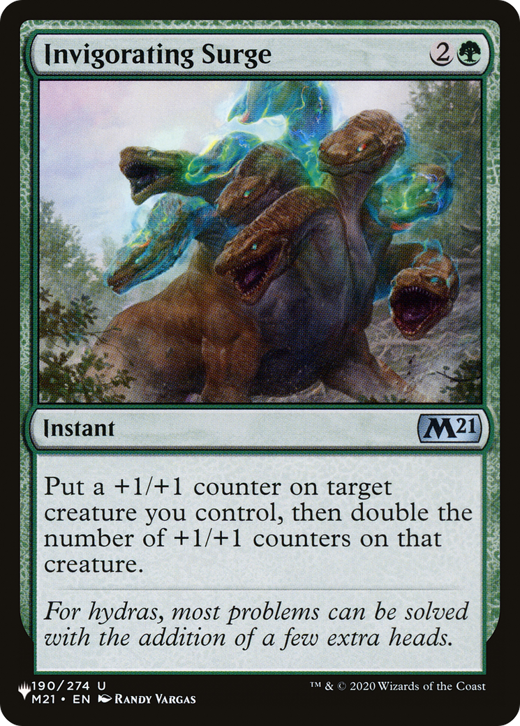 Invigorating Surge [The List] | Local Legends
