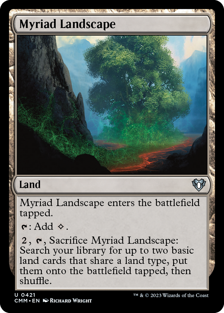 Myriad Landscape [Commander Masters] | Local Legends