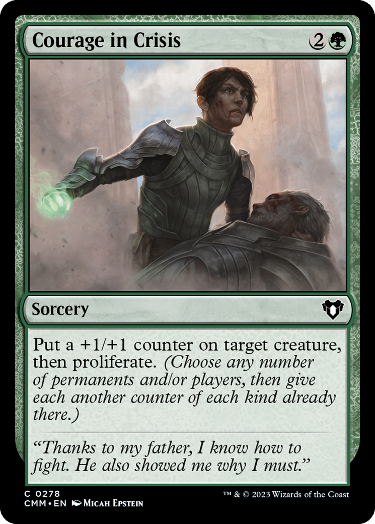 Courage in Crisis [Commander Masters] | Local Legends