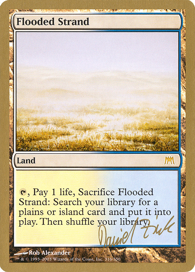 Flooded Strand (Daniel Zink) [World Championship Decks 2003] | Local Legends