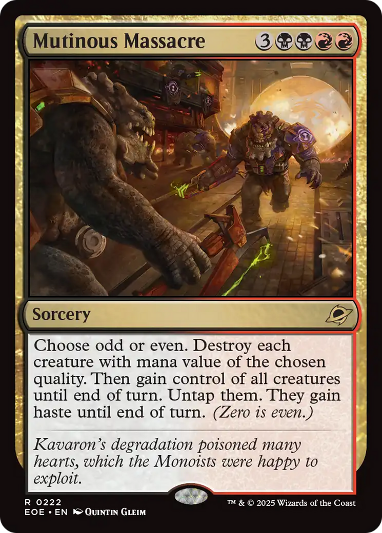 Mutinous Massacre [Edge of Eternities] | Local Legends
