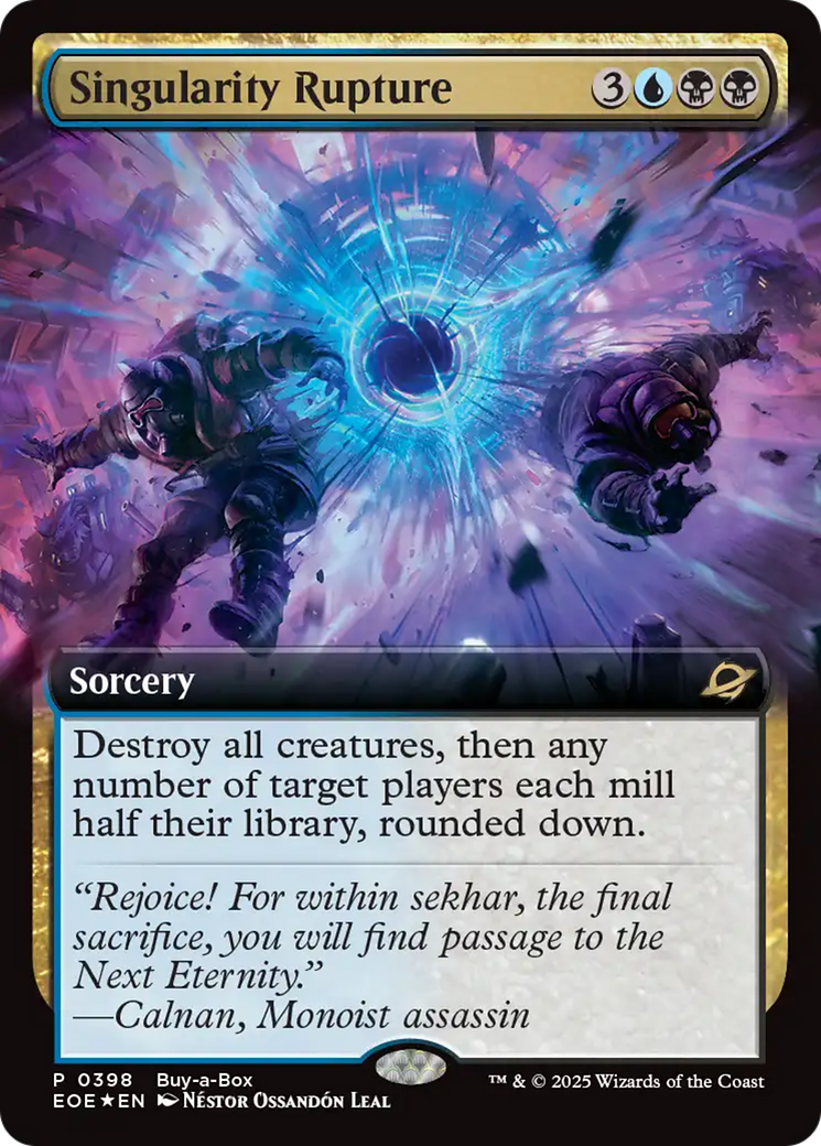 Singularity Rupture [Edge of Eternities Promo Pack] | Local Legends