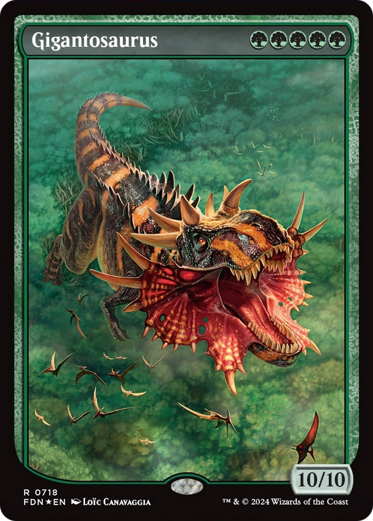 Gigantosaurus (Full Art) [Foundations] | Local Legends