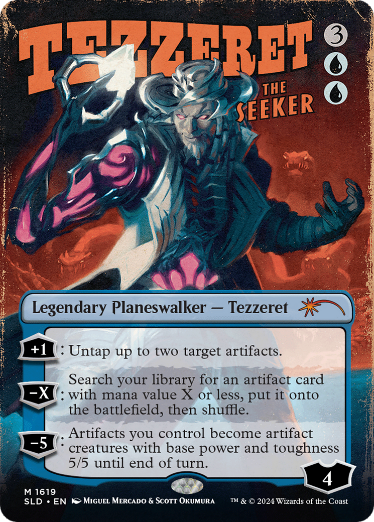 Tezzeret the Seeker (1619) [Secret Lair Drop Series] | Golgari Games