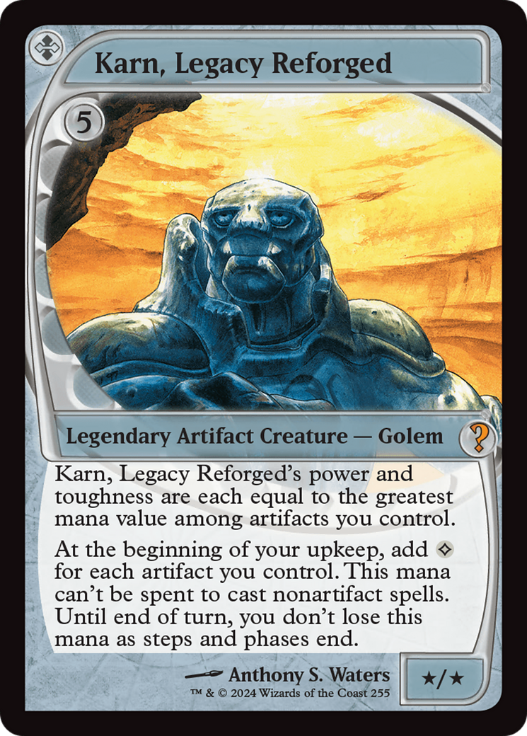 Karn, Legacy Reforged (Future Sight) [Mystery Booster 2] | Local Legends