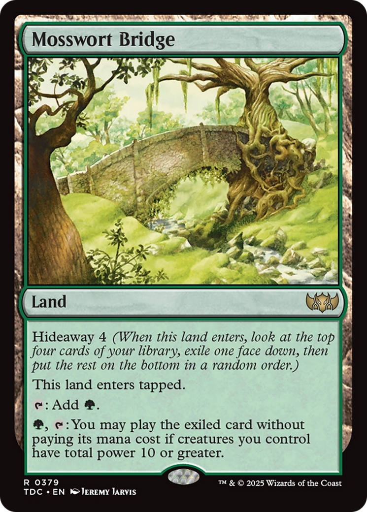 Mosswort Bridge [Tarkir: Dragonstorm Commander] | Local Legends