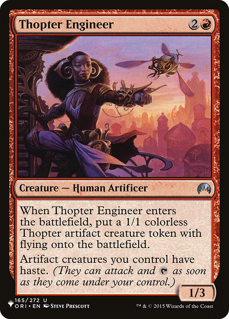 Thopter Engineer [The List] | Local Legends