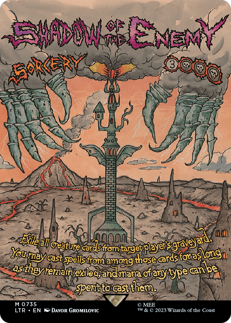 Shadow of the Enemy (Borderless Poster) [The Lord of the Rings: Tales of Middle-Earth] | Local Legends