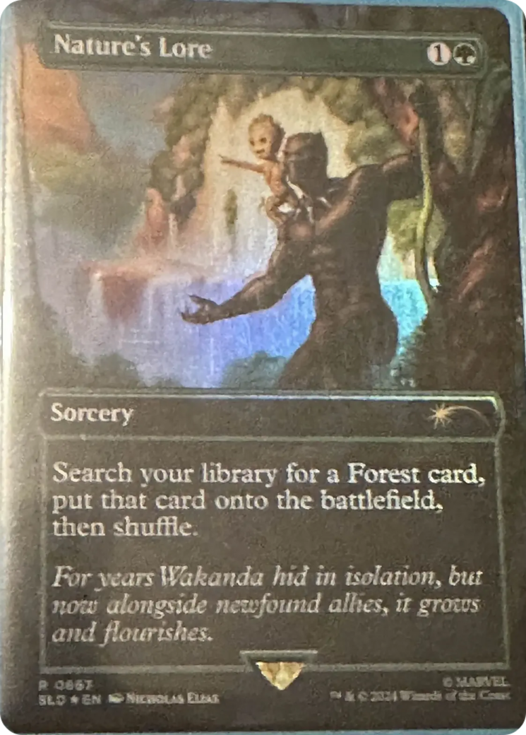 Nature's Lore (867) (Rainbow Foil) [Secret Lair Drop Series] | Local Legends