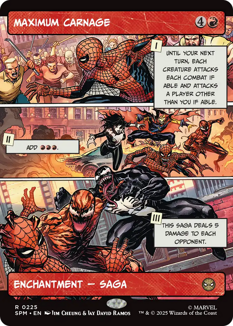 Maximum Carnage (Borderless) [Marvel's Spider-Man] | Local Legends