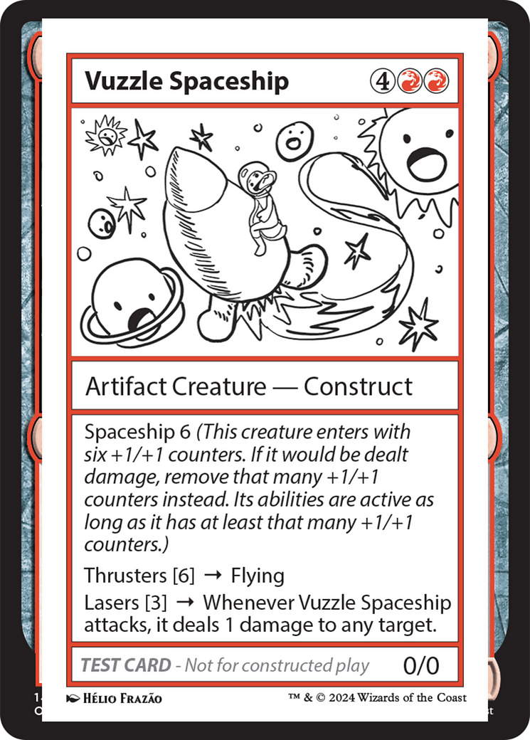 Vuzzle Spaceship [Mystery Booster 2 Playtest Cards] | Local Legends