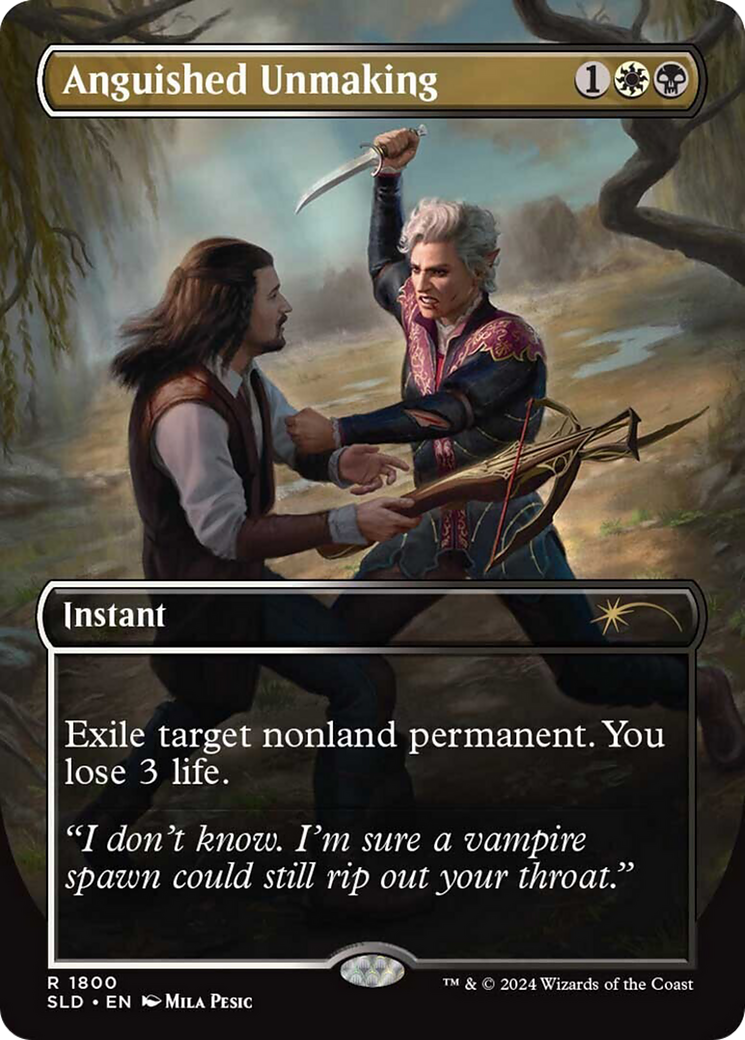 Anguished Unmaking (1800) [Secret Lair Drop Series] | Local Legends
